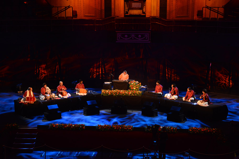 Royal Albert Hall — ensemble, wide stage view